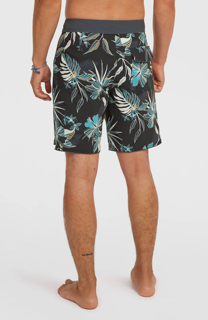 Hyperfreak Mysto Scallop 19'' Boardshorts Men Black Mysto Scallop