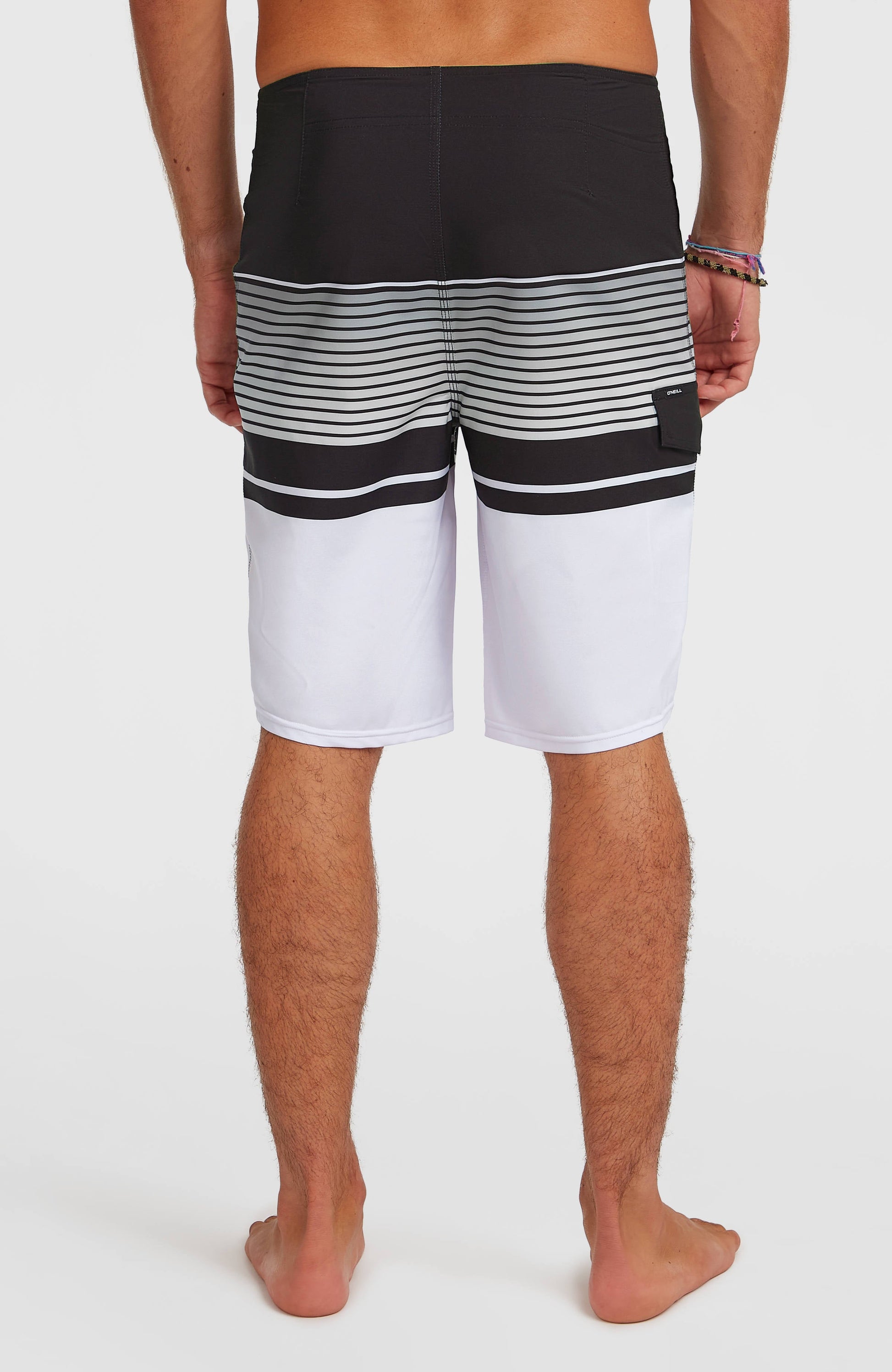 Lennox Stripe 21'' Boardshorts Men White Lennox Stripe