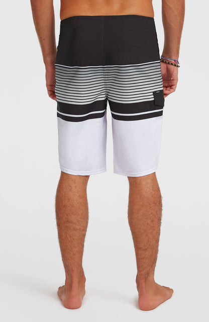 Lennox Stripe 21'' Boardshorts Men White Lennox Stripe