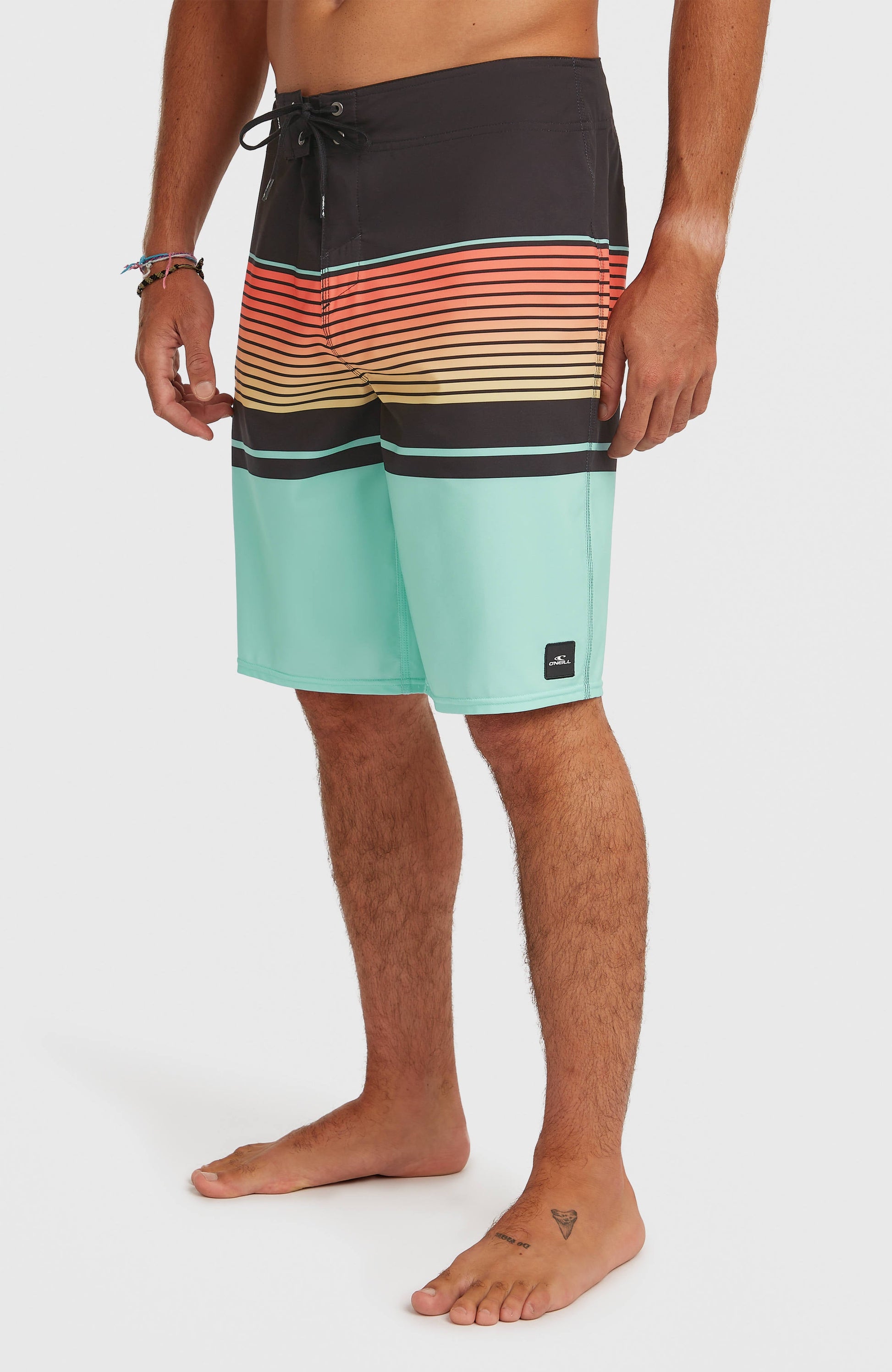 Lennox Stripe 21'' Boardshorts Men Canal Blue Lennox Stripe