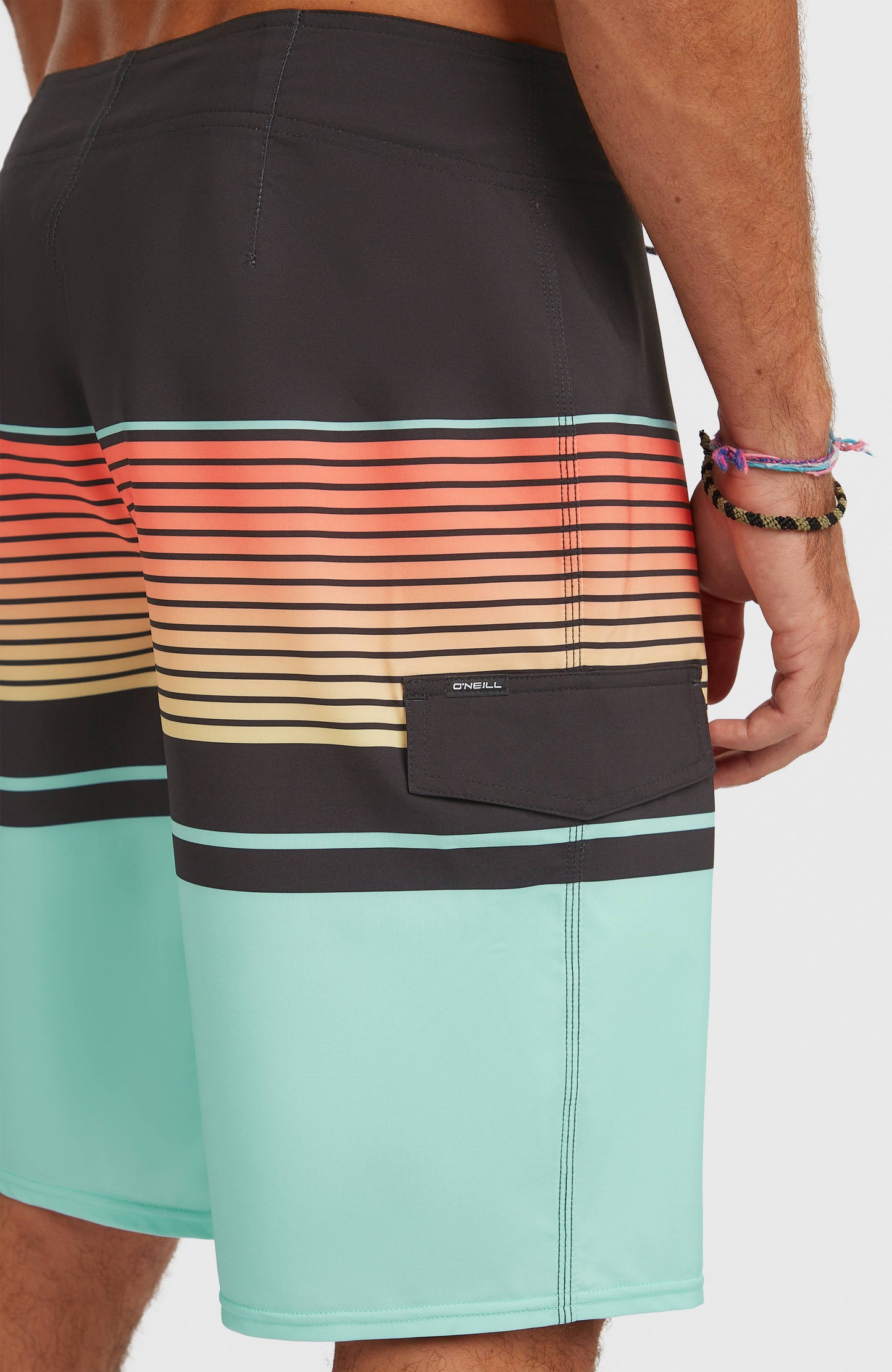 Lennox Stripe 21'' Boardshorts Men Canal Blue Lennox Stripe