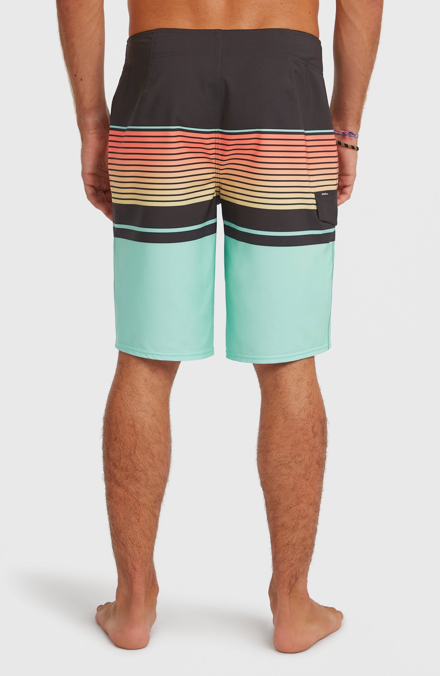 Lennox Stripe 21'' Boardshorts Men Canal Blue Lennox Stripe