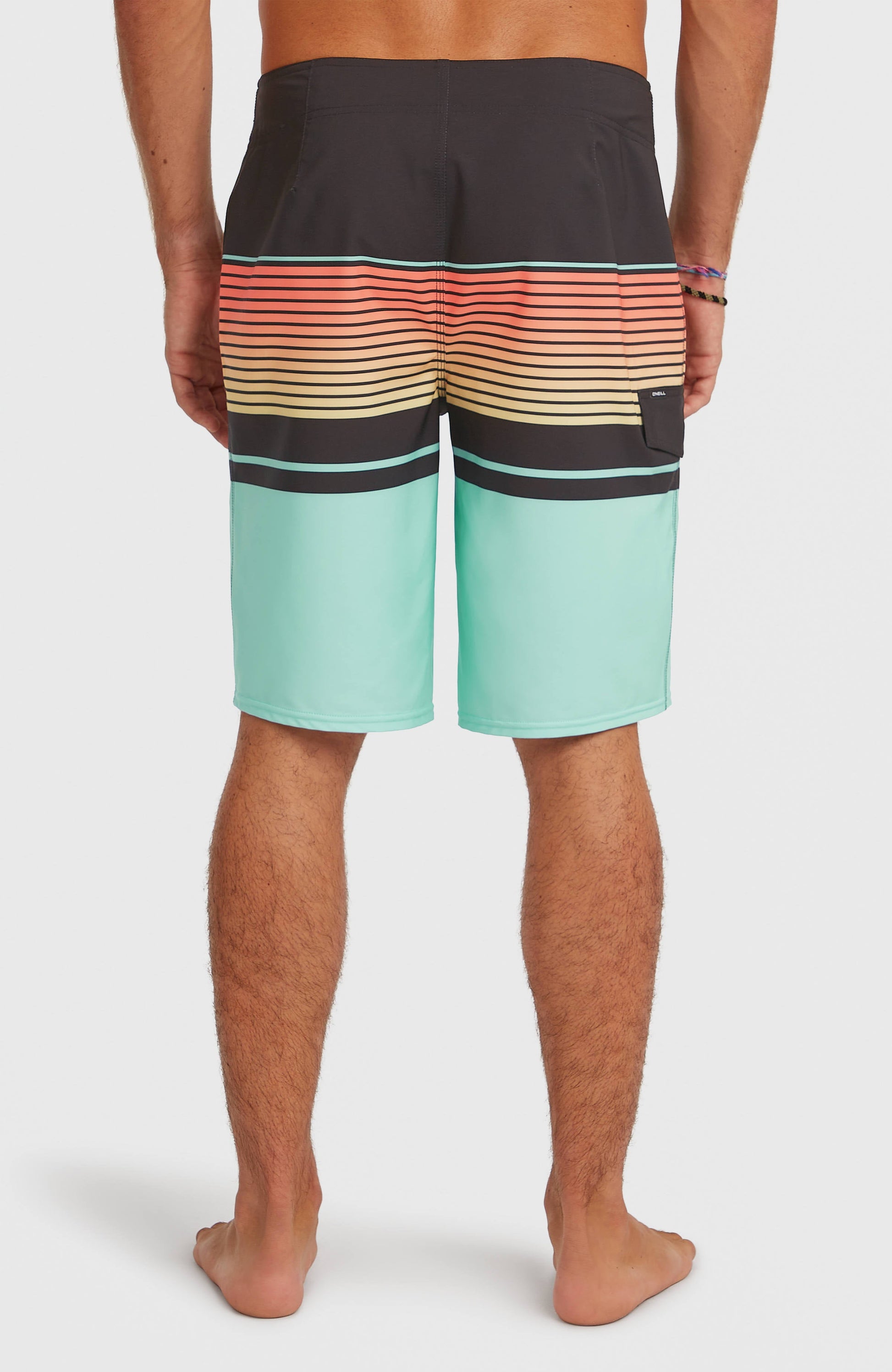 Lennox Stripe 21'' Boardshorts Men Canal Blue Lennox Stripe