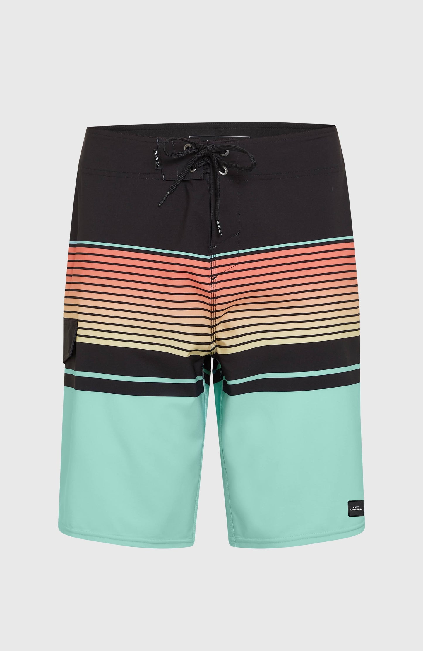 Lennox Stripe 21'' Boardshorts Men Canal Blue Lennox Stripe