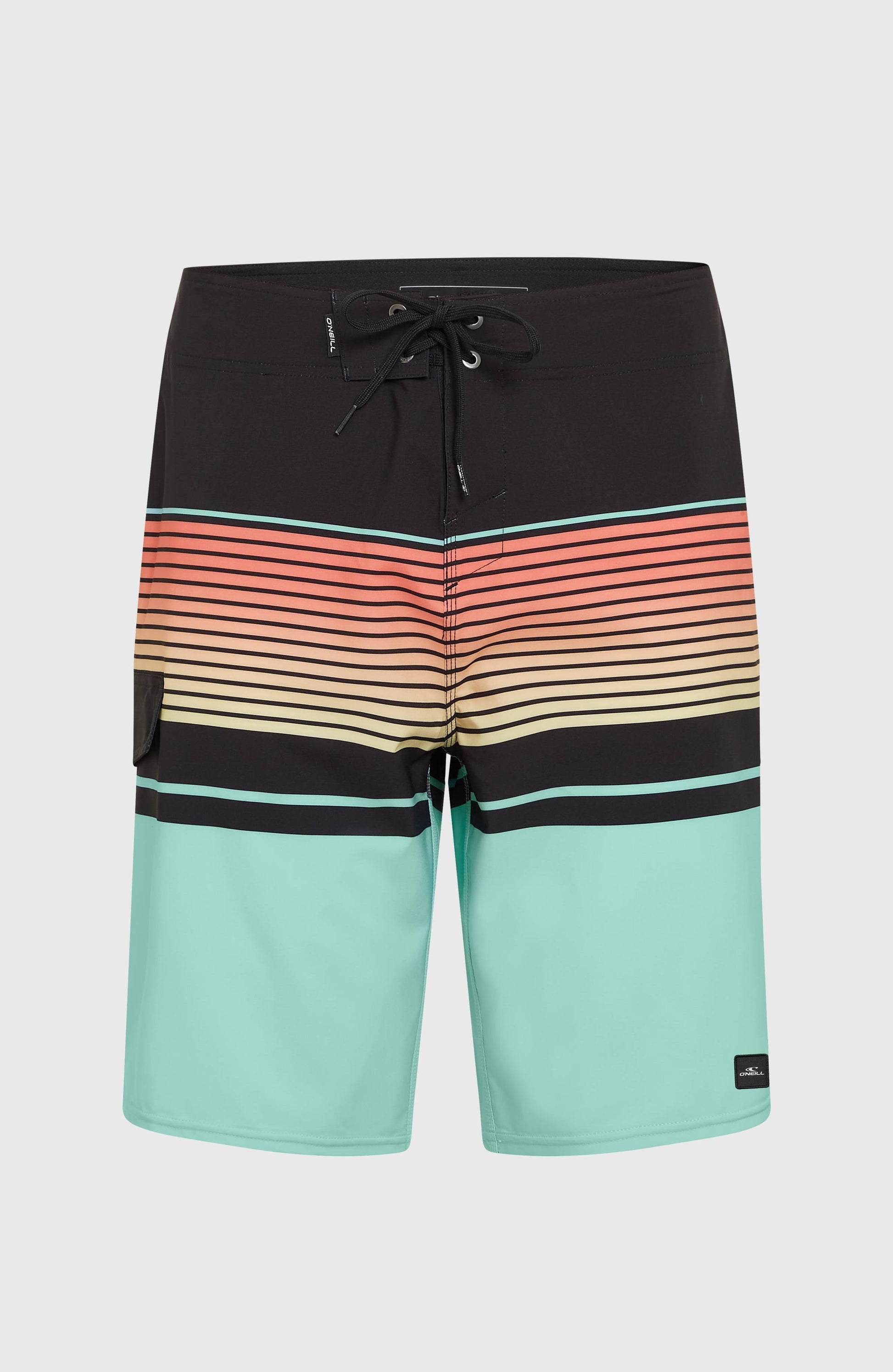 Lennox Stripe 21'' Boardshorts Men Canal Blue Lennox Stripe
