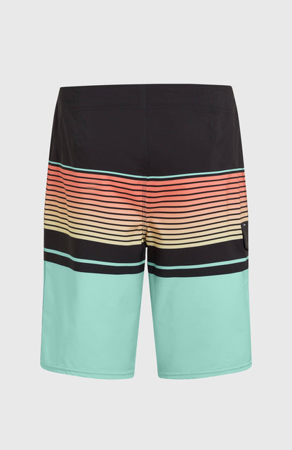 Lennox Stripe 21'' Boardshorts Men Canal Blue Lennox Stripe