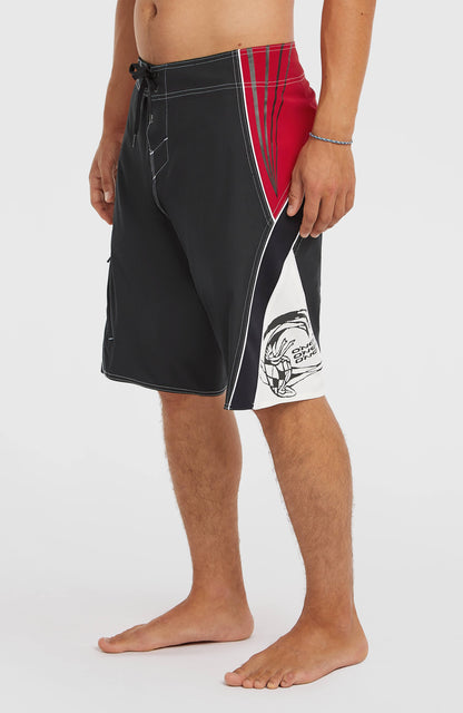 Superfreak Re-Issue Y2K 22'' Boardshorts Men Black Re-Issue