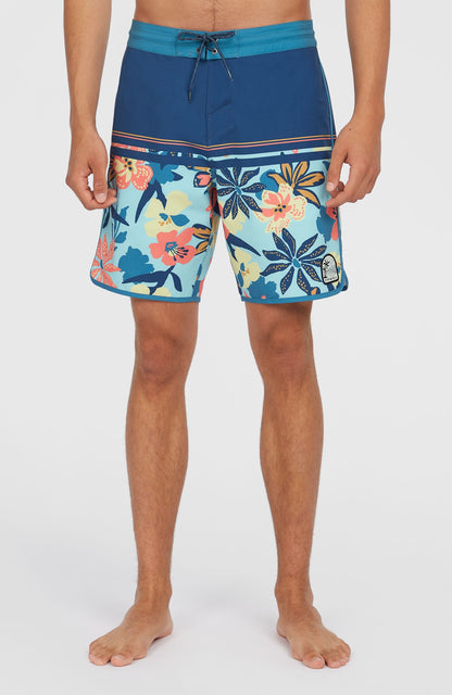 Cruzer Scallop 18'' Boardshorts Men Indigo Scallop