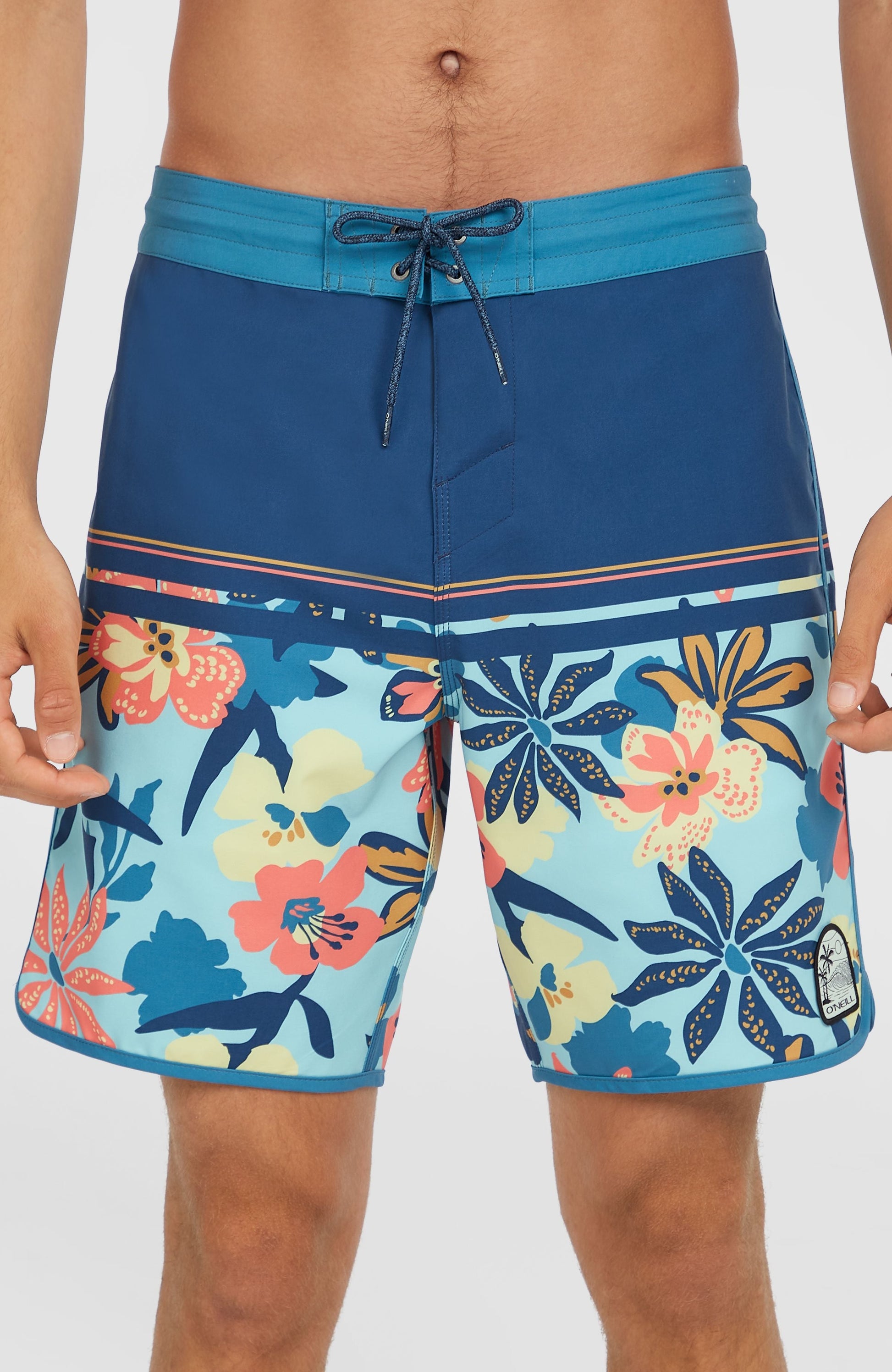 Cruzer Scallop 18'' Boardshorts Men Indigo Scallop