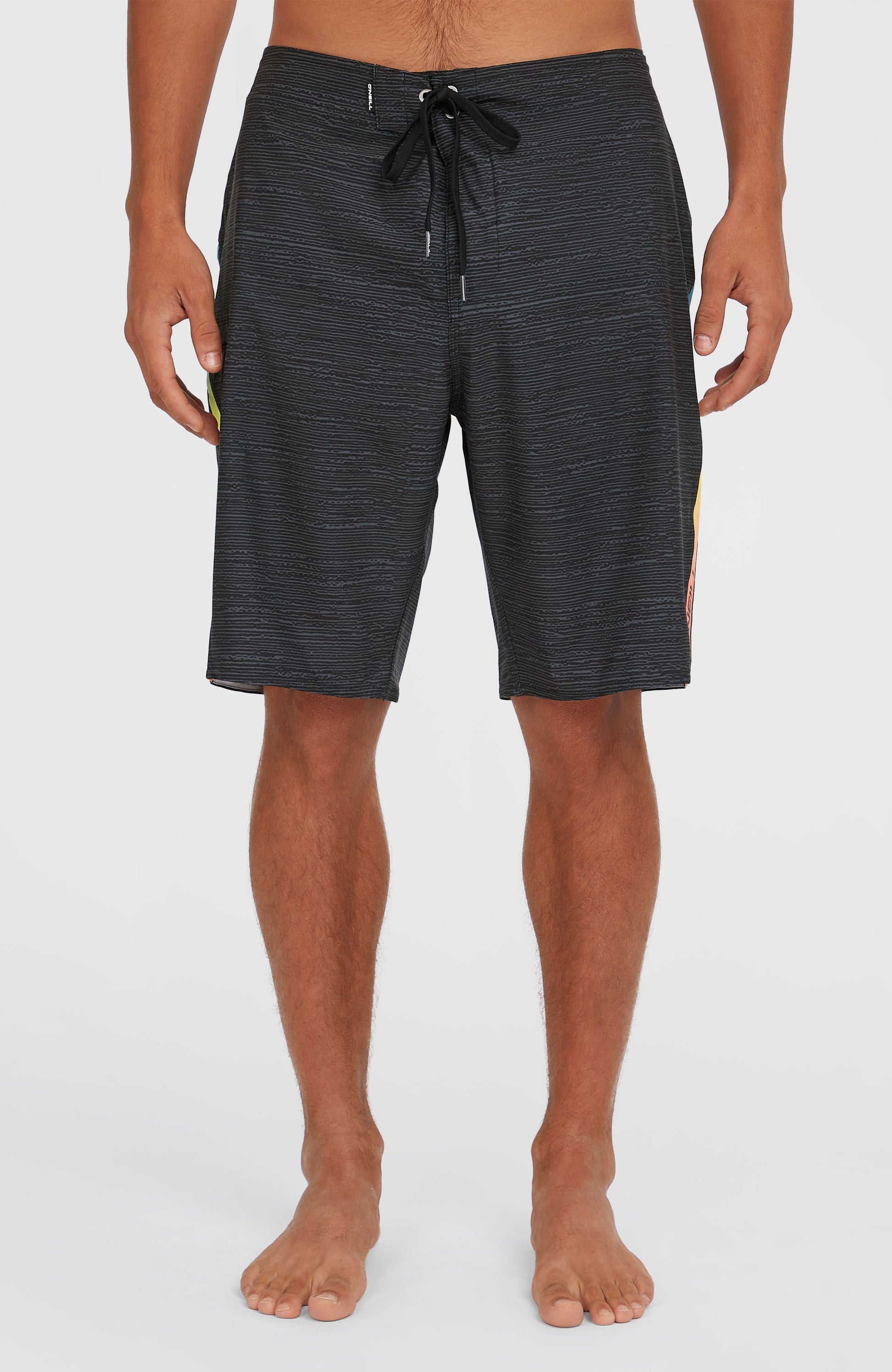 Superfreak 20'' Boardshorts Men Black Multi Colour Panel