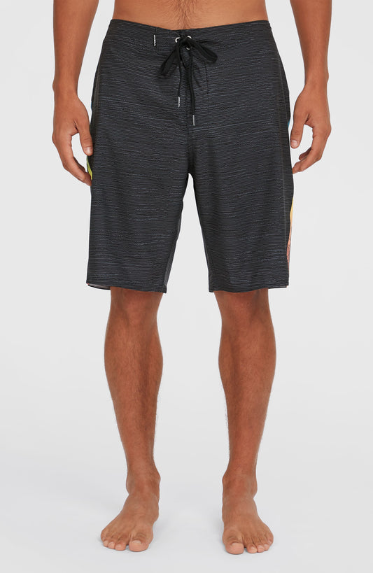 Superfreak 20'' Boardshorts Men Black Multi Colour Panel