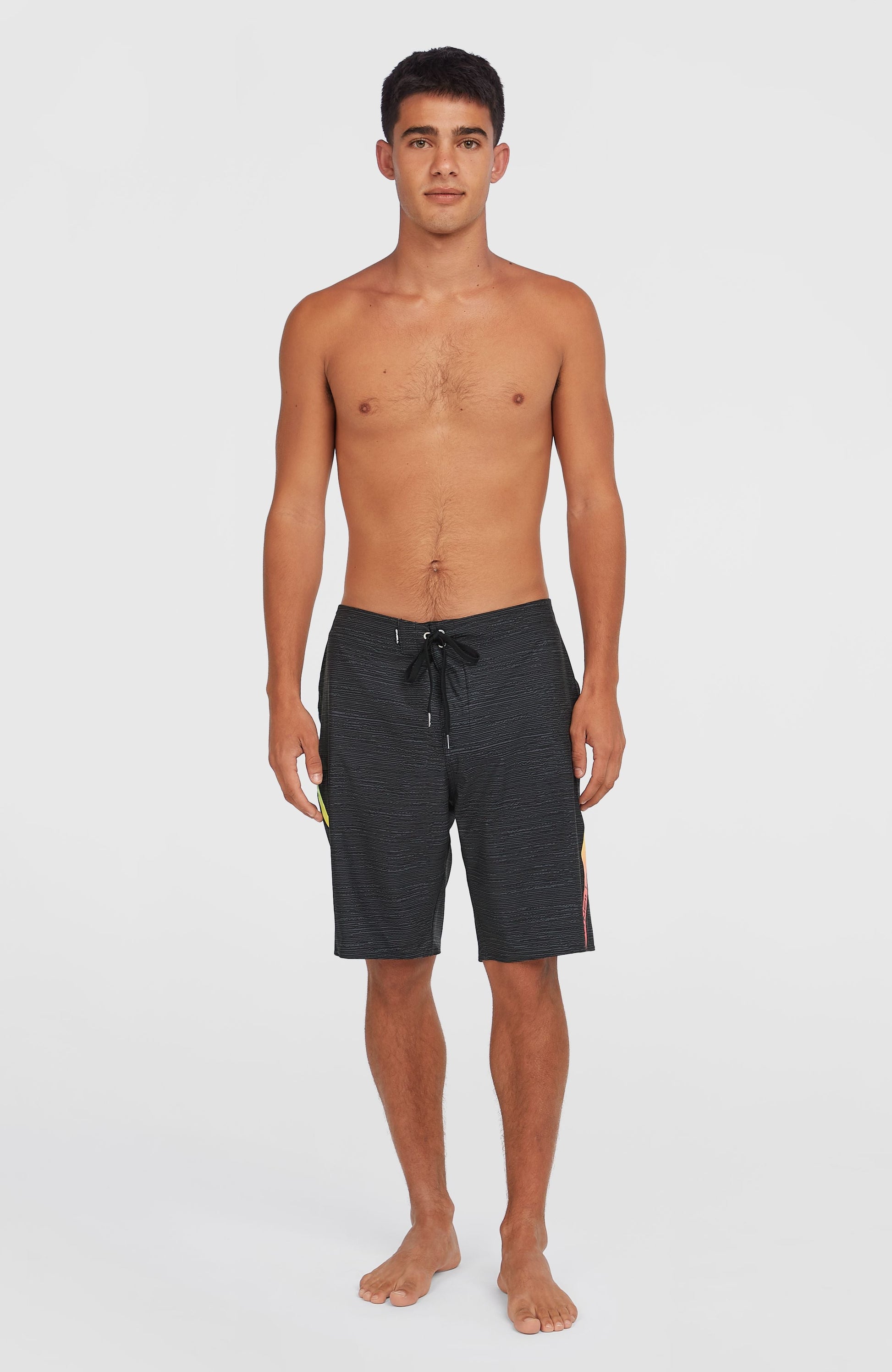 Superfreak 20'' Boardshorts Men Black Multi Colour Panel