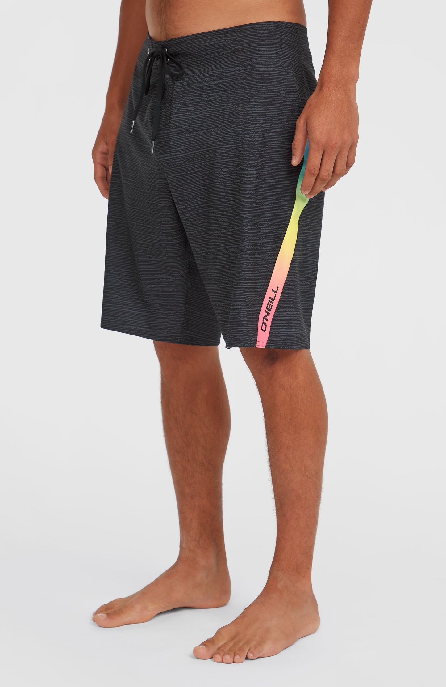 Superfreak 20'' Boardshorts Men Black Multi Colour Panel