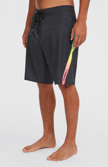 Superfreak 20'' Boardshorts Men Black Multi Colour Panel