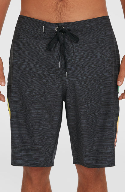 Superfreak 20'' Boardshorts Men Black Multi Colour Panel