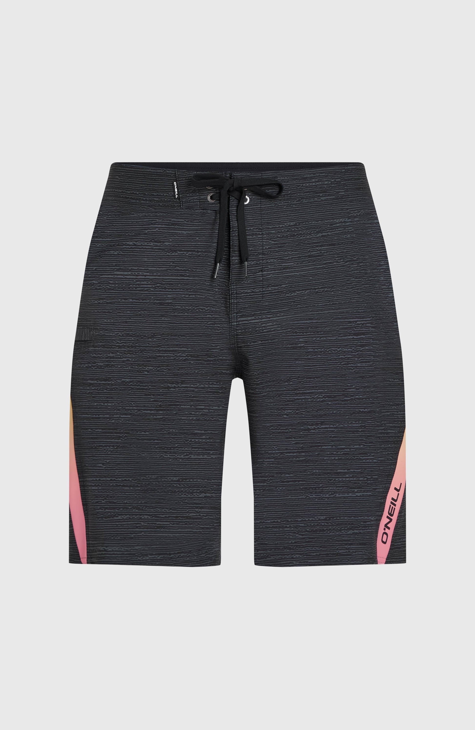 Superfreak 20'' Boardshorts Men Black Multi Colour Panel