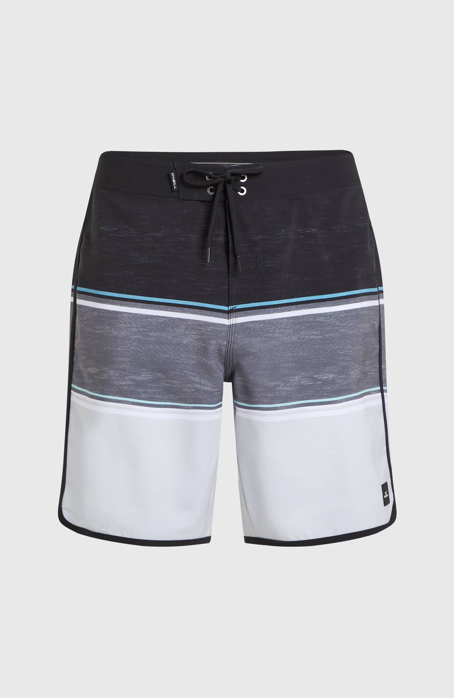 Lennox Scallop 19'' Boardshorts Men Black Out Colour Block