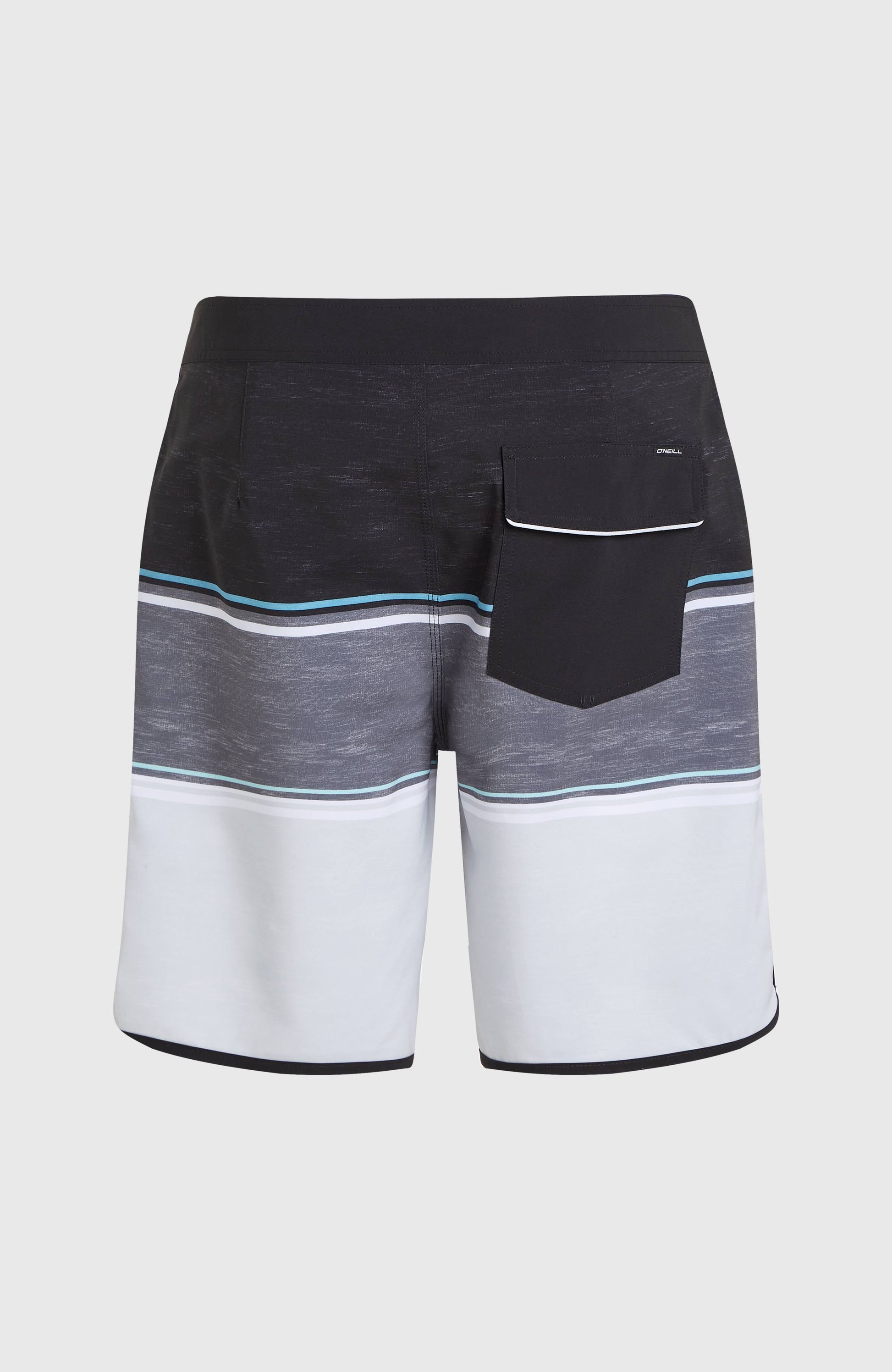 Lennox Scallop 19'' Boardshorts Men Black Out Colour Block