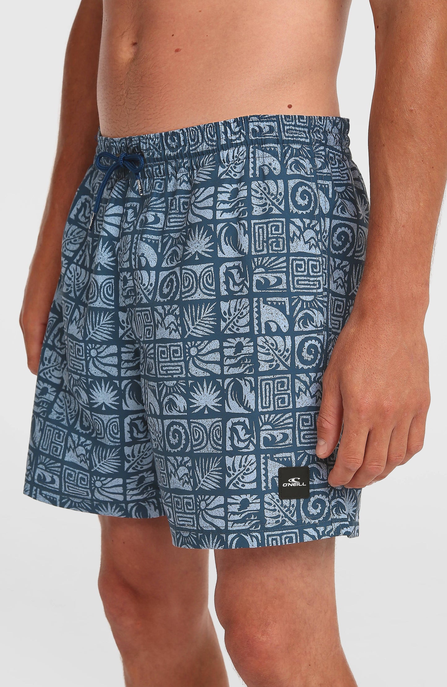 O'Neill Print 16'' Swimshorts Men Dark Blue Bricks