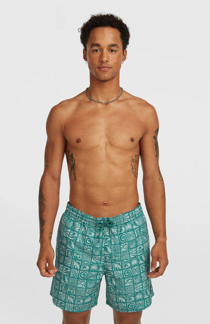 O'Neill Print 16'' Swimshorts Men Blue Bricks