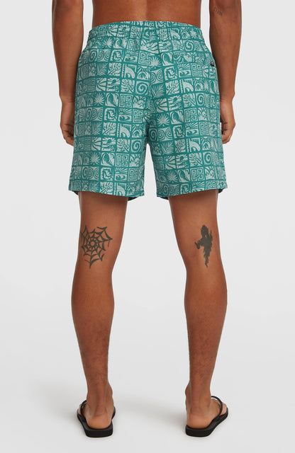 O'Neill Print 16'' Swimshorts Men Blue Bricks