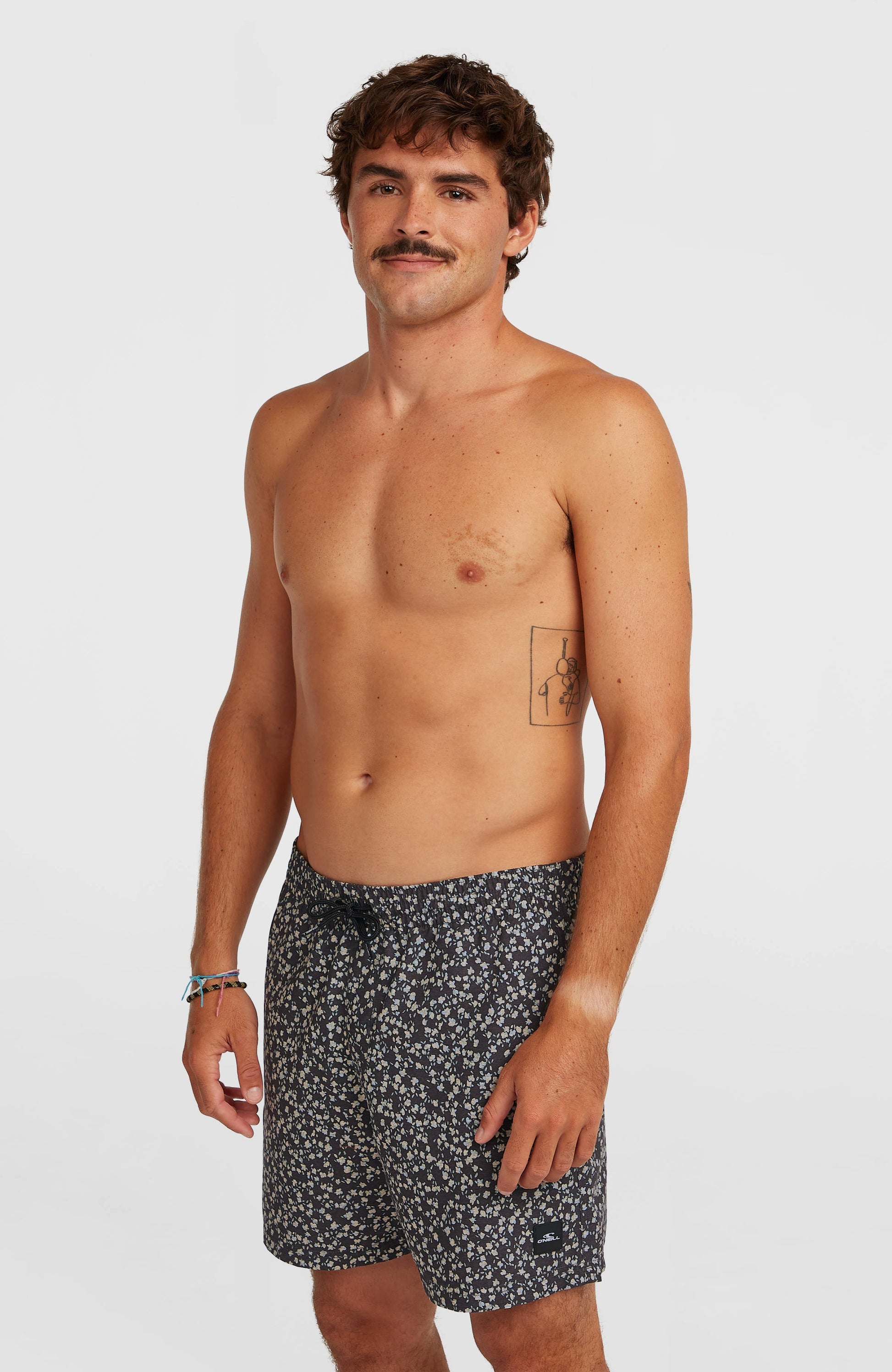 O'Neill Print 16'' Swimshorts Men Black Dot Flower