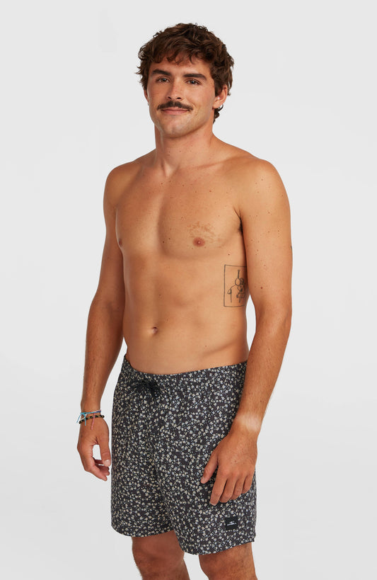 O'Neill Print 16'' Swimshorts Men Black Dot Flower