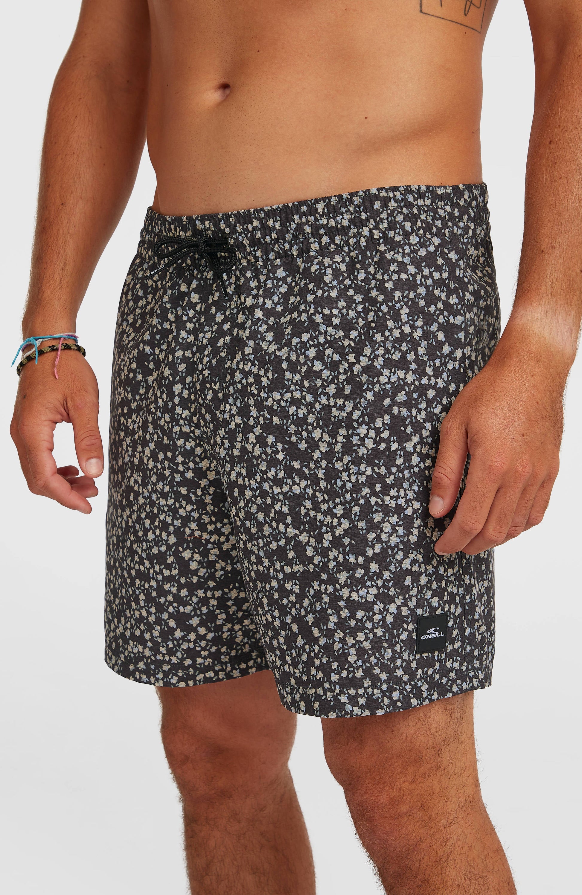 O'Neill Print 16'' Swimshorts Men Black Dot Flower