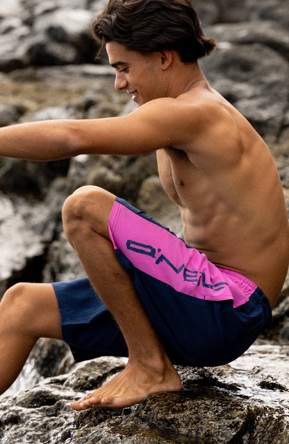 O'Neill Retro 19'' Swimshorts Men English Evening Colour Block