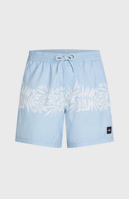 O'Neill Uni Flower 16'' Swimshorts Men Light Blue Tropical Stripe