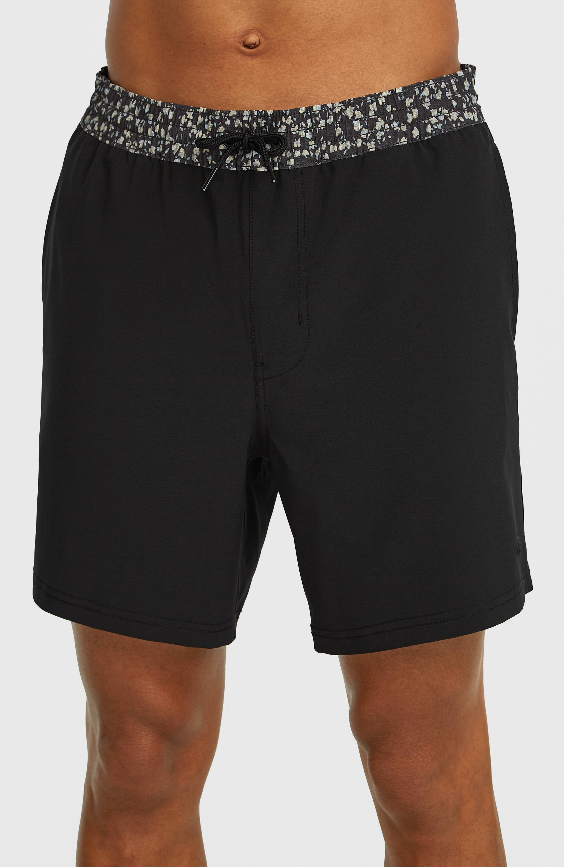 Pocket Print 16'' Swimshorts Men Black Out