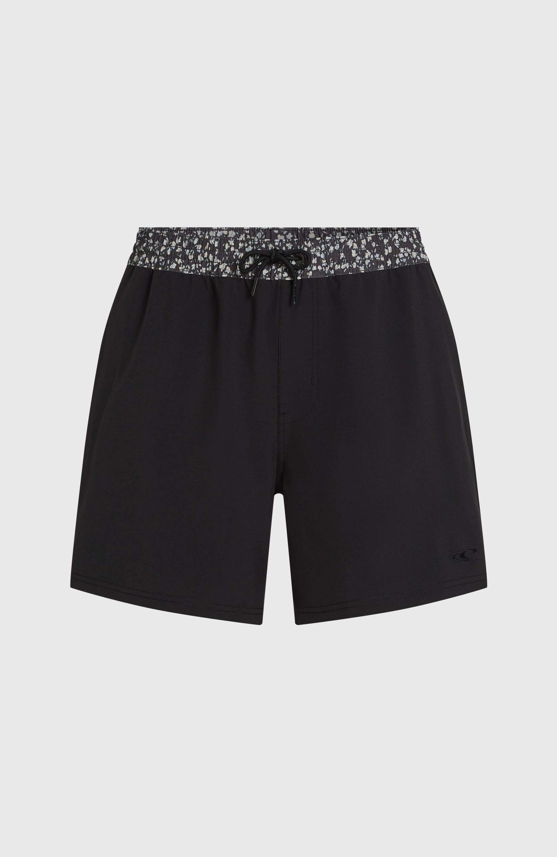 Pocket Print 16'' Swimshorts Men Black Out