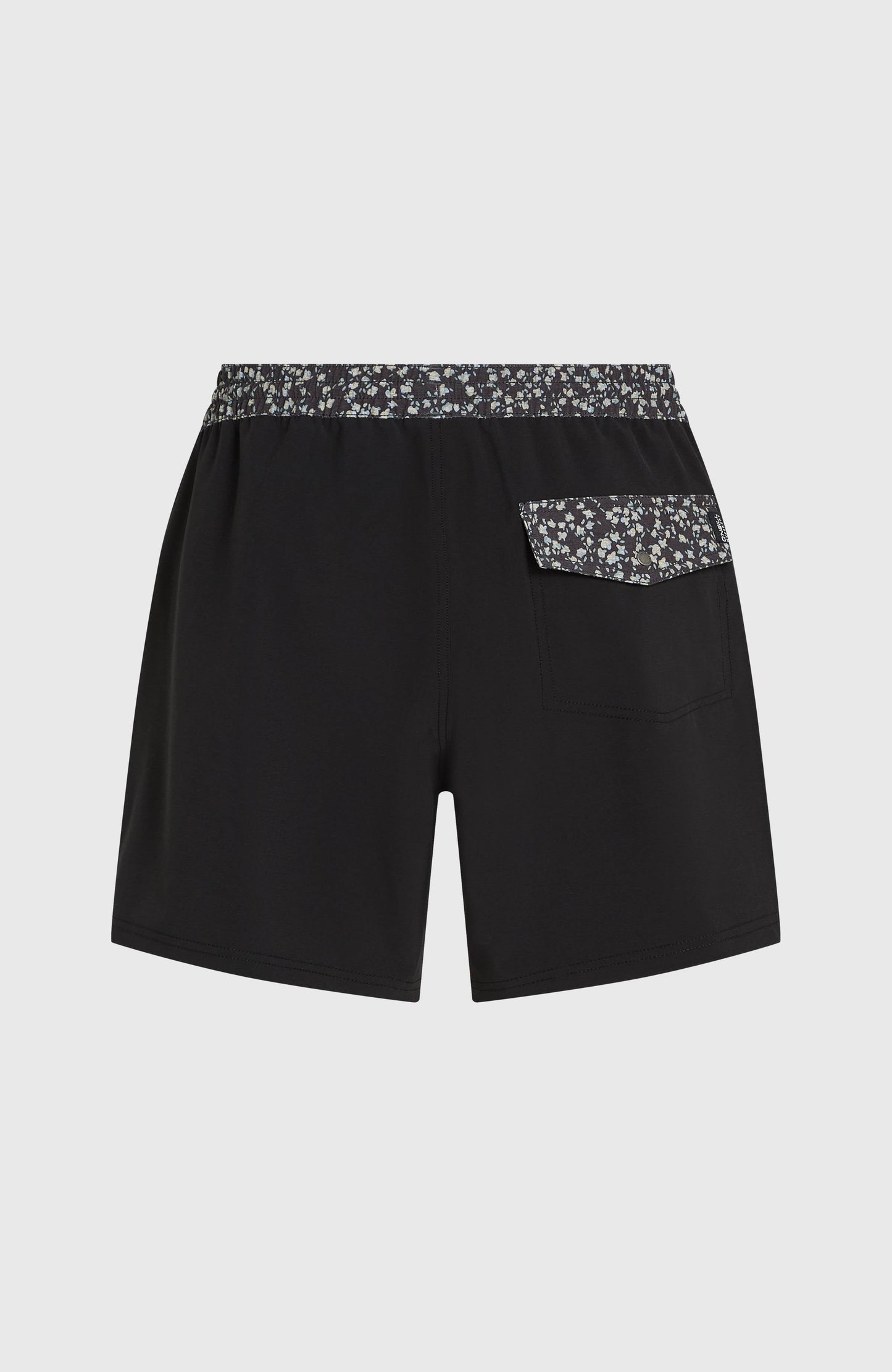 Pocket Print 16'' Swimshorts Men Black Out