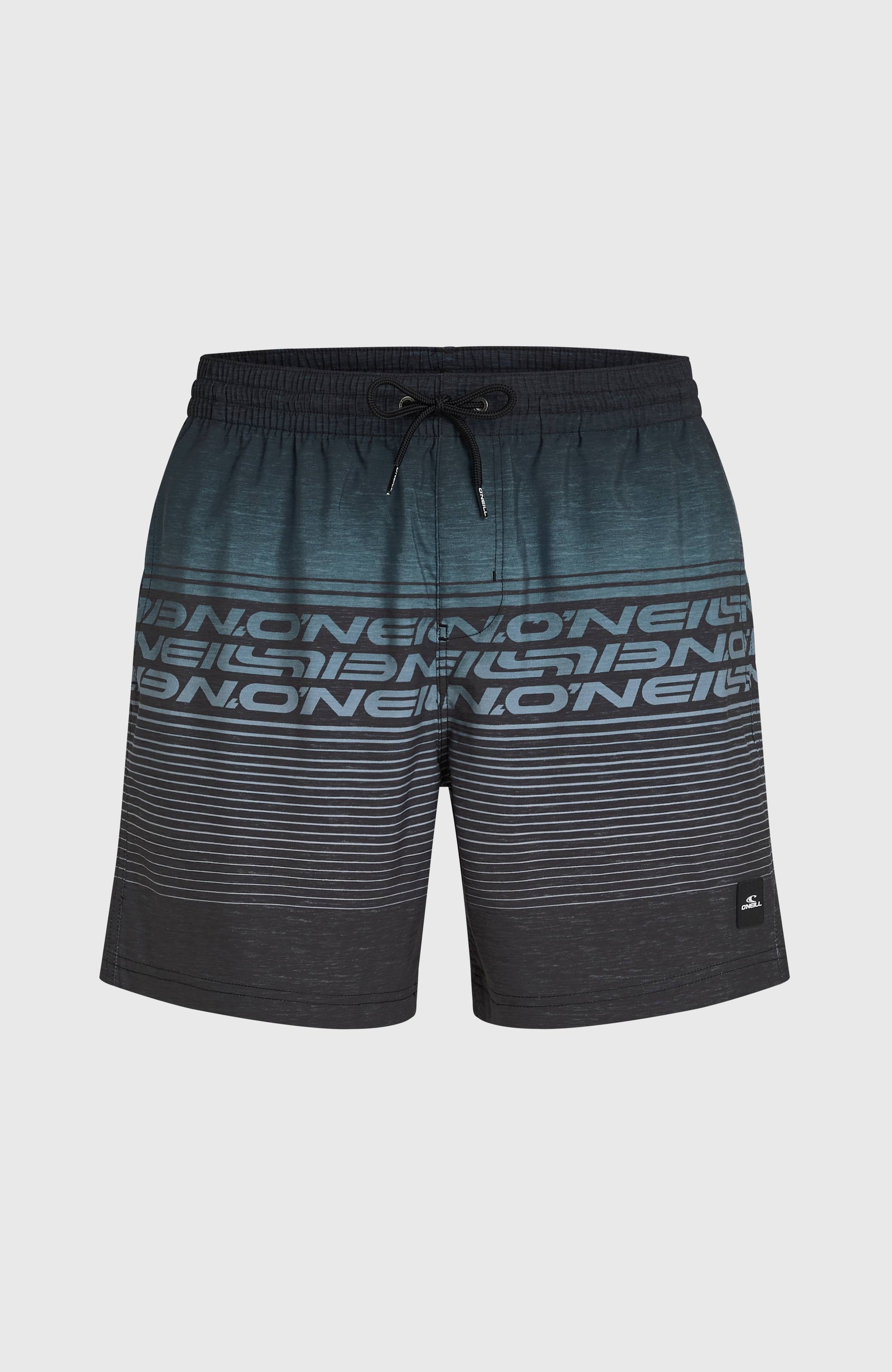 Logo Stripe 16'' Swimshorts Men Black Out Heritage O'Neill Stripe