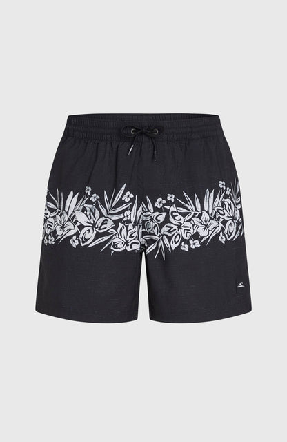 O'Neill Uni Flower 16'' Swimshorts Men Black Tropical Stripe