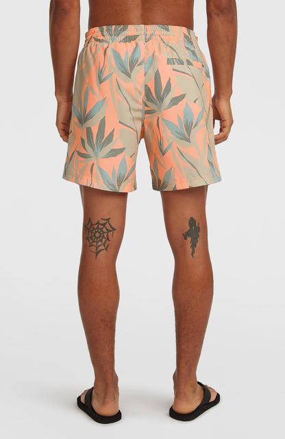 O'Neill Print 16'' Swimshorts Men Orange Tropicana Big