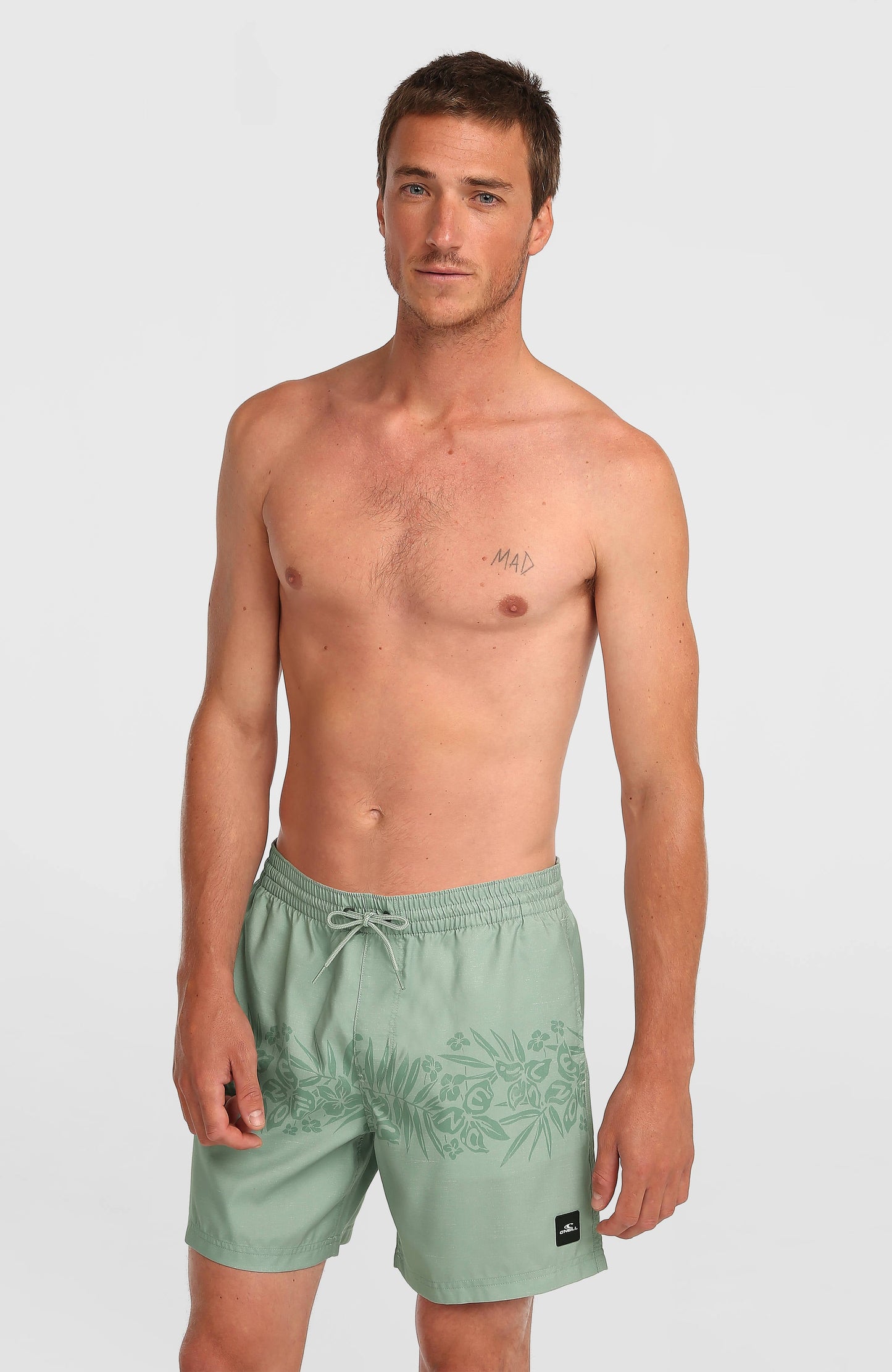 O'Neill Uni Flower 16'' Swimshorts Men Green Tropical Stripe