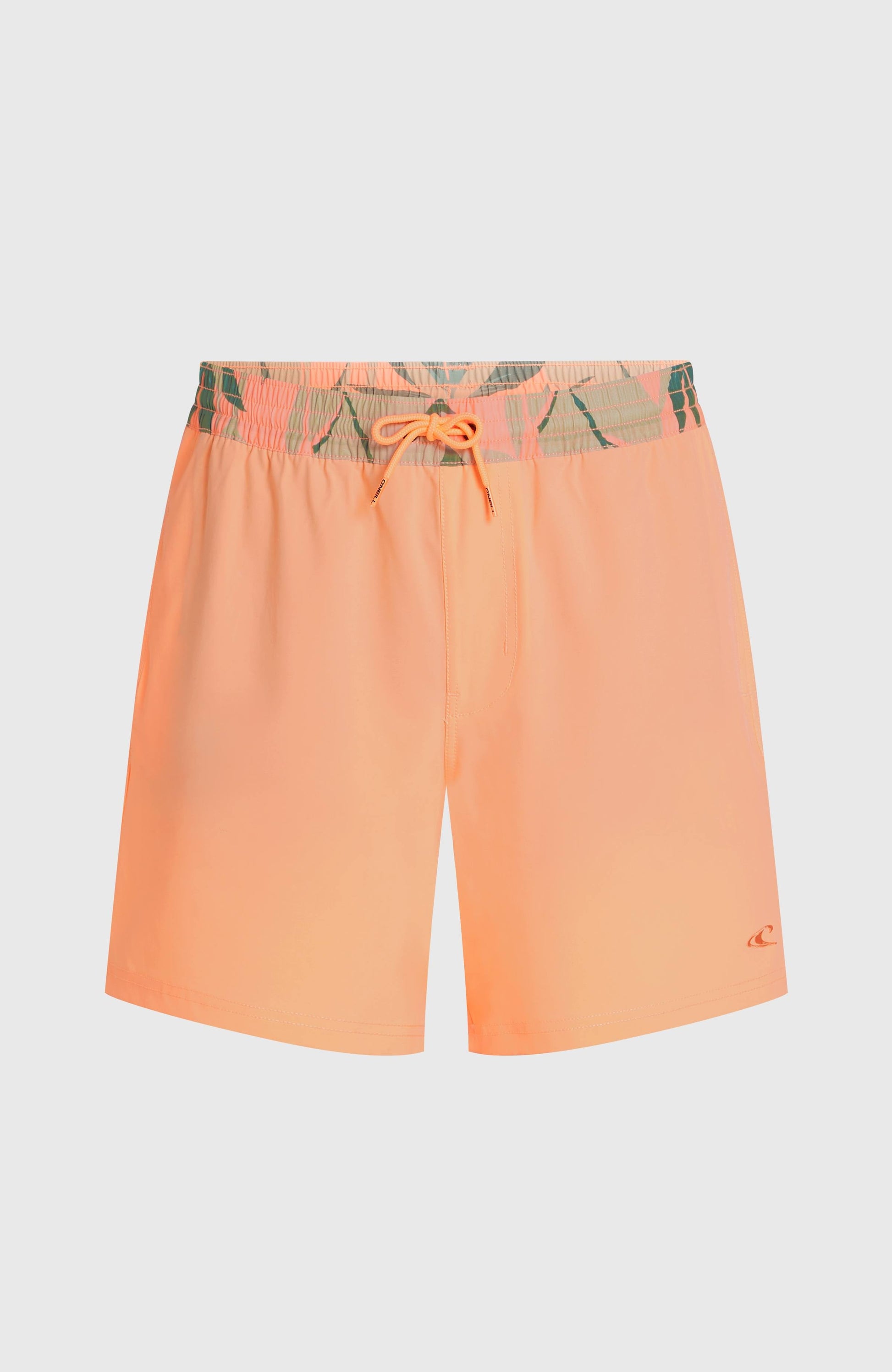Pocket Print 16'' Swimshorts Men Funky Peach