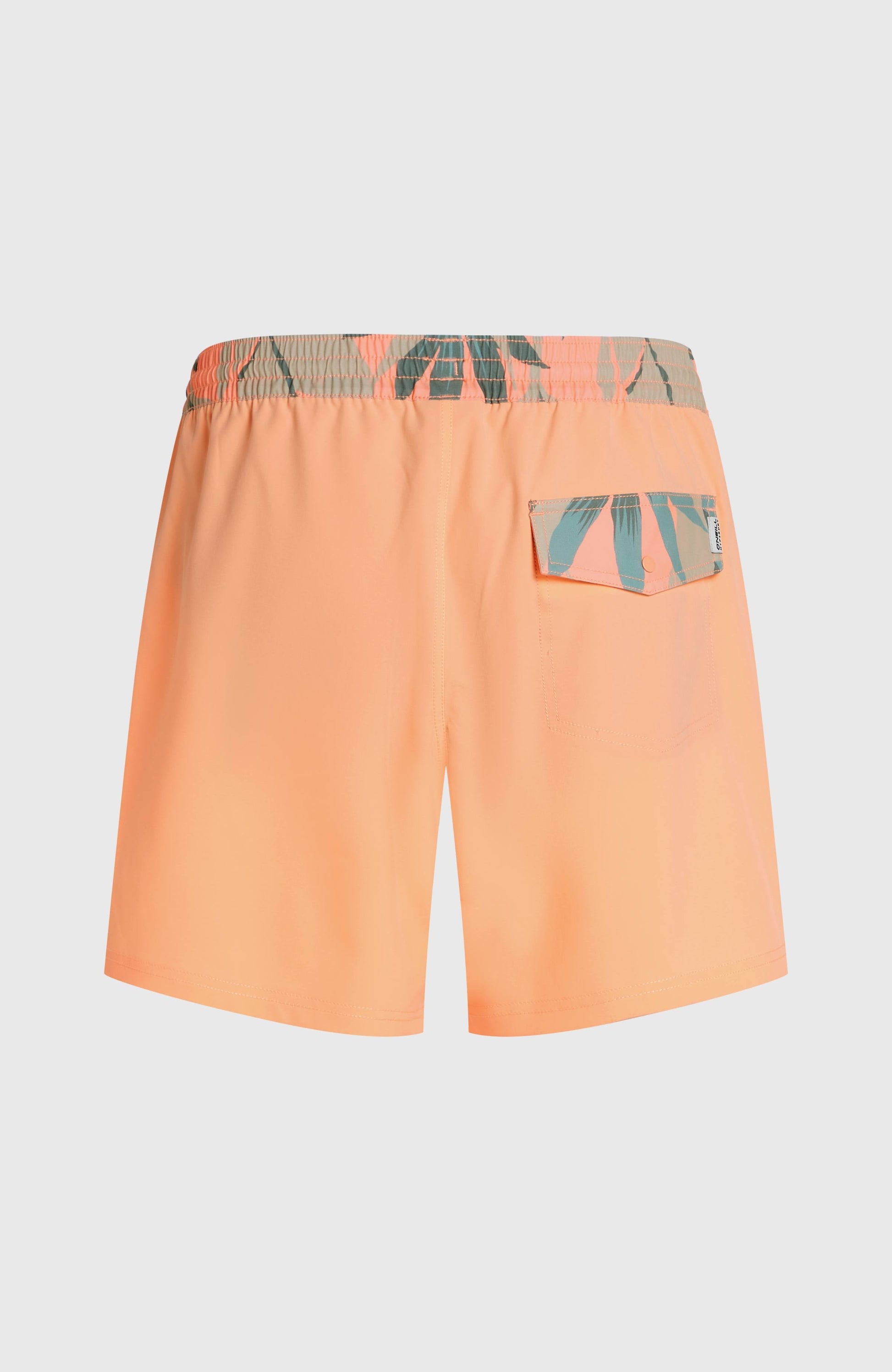 Pocket Print 16'' Swimshorts Men Funky Peach
