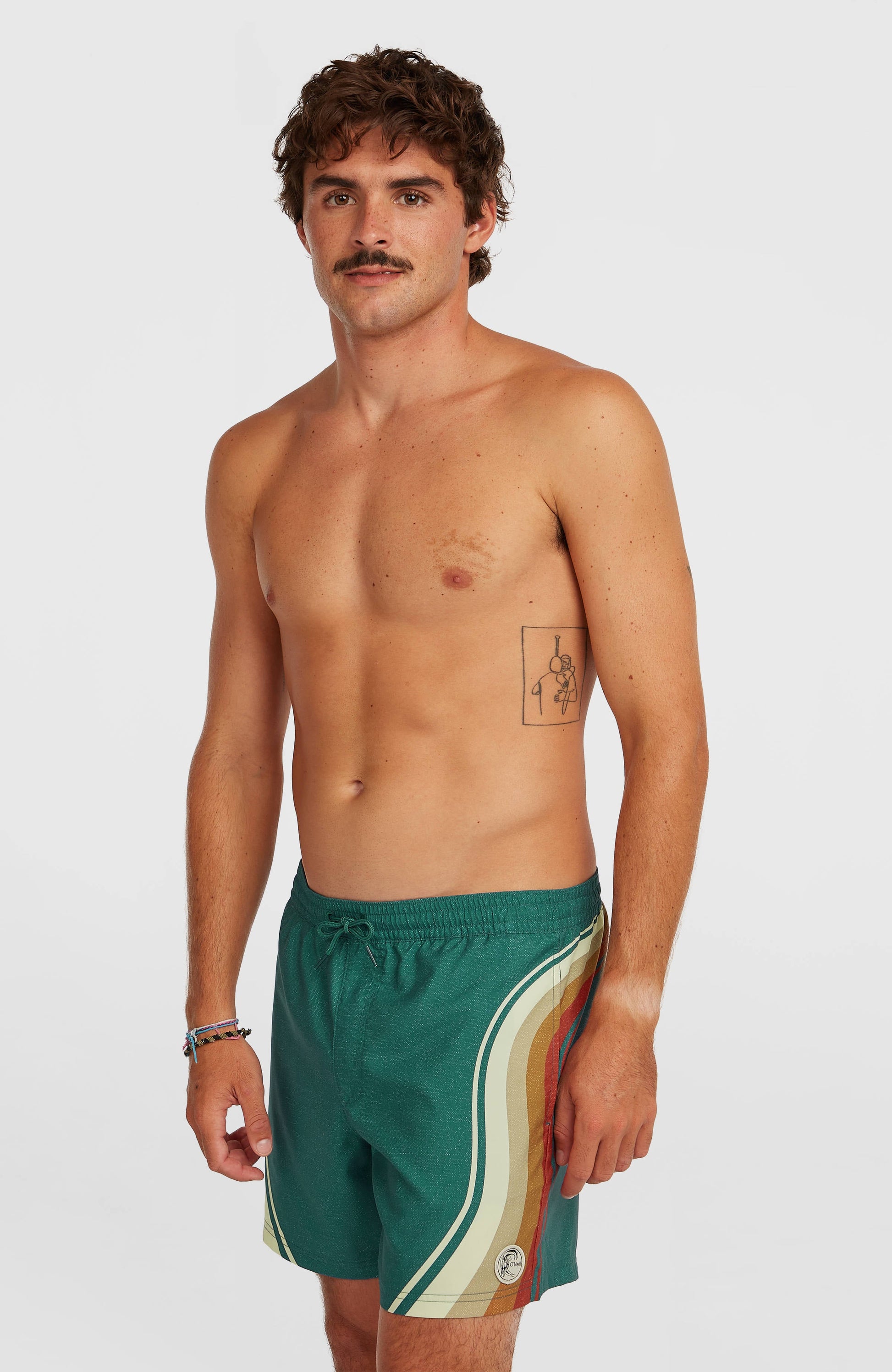 O'Riginals Longboards 15'' Swimshorts Men Green Originals Sideburns