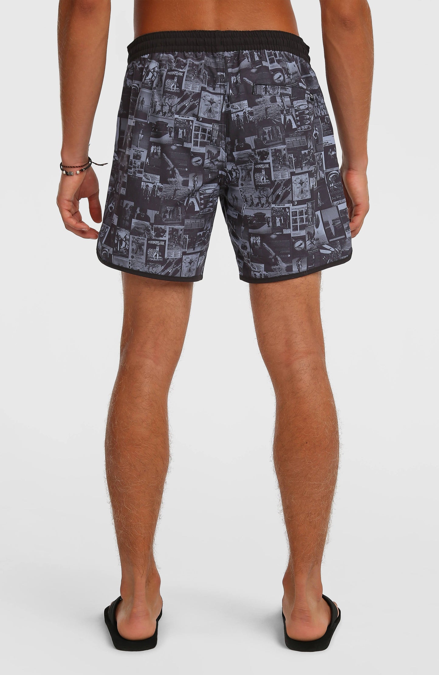 O'Riginals Scallop 16'' Swimshorts Men Black Out Heritage AOP