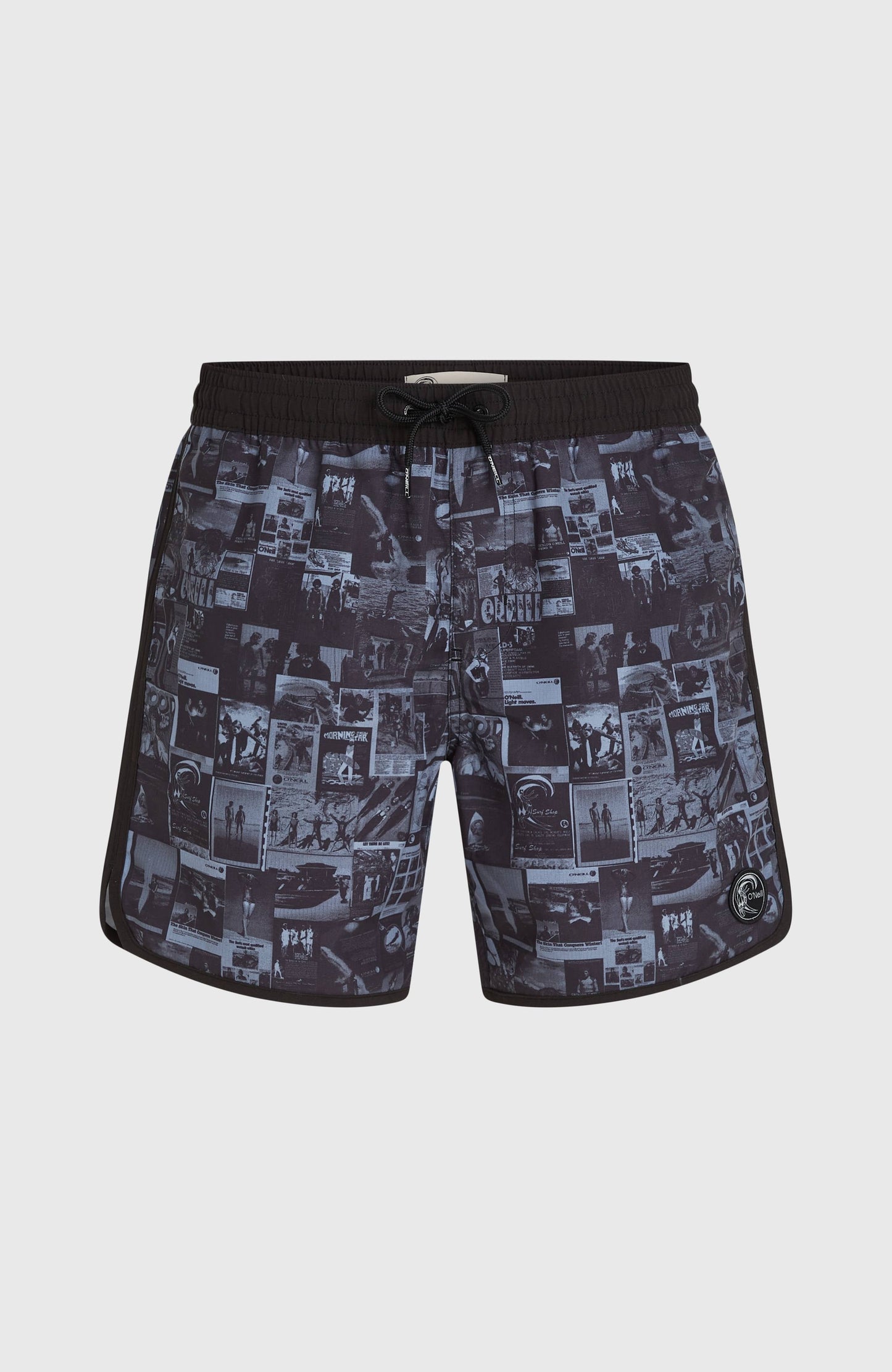 O'Riginals Scallop 16'' Swimshorts Men Black Out Heritage AOP