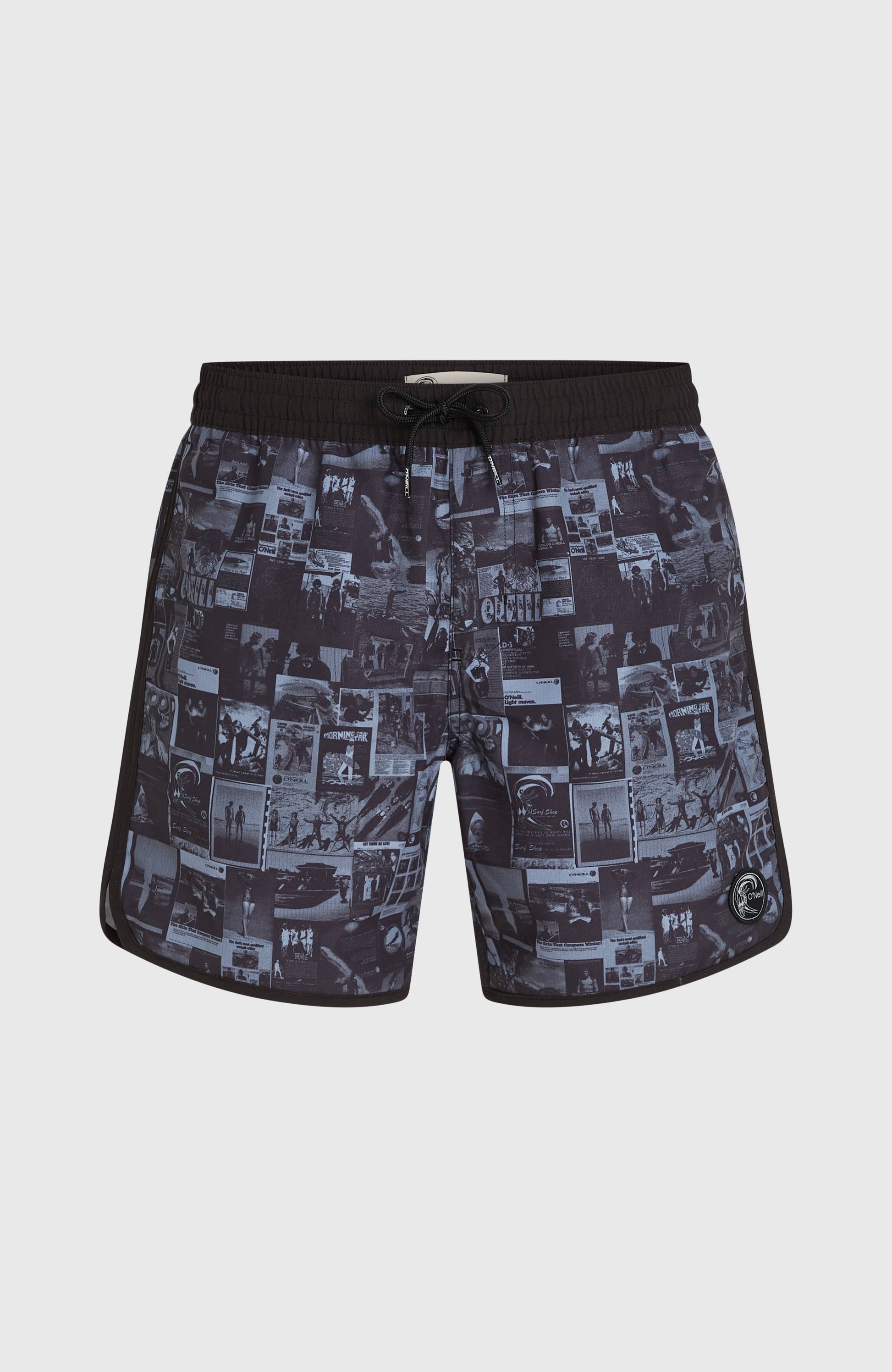 O'Riginals Scallop 16'' Swimshorts Men Black Out Heritage AOP