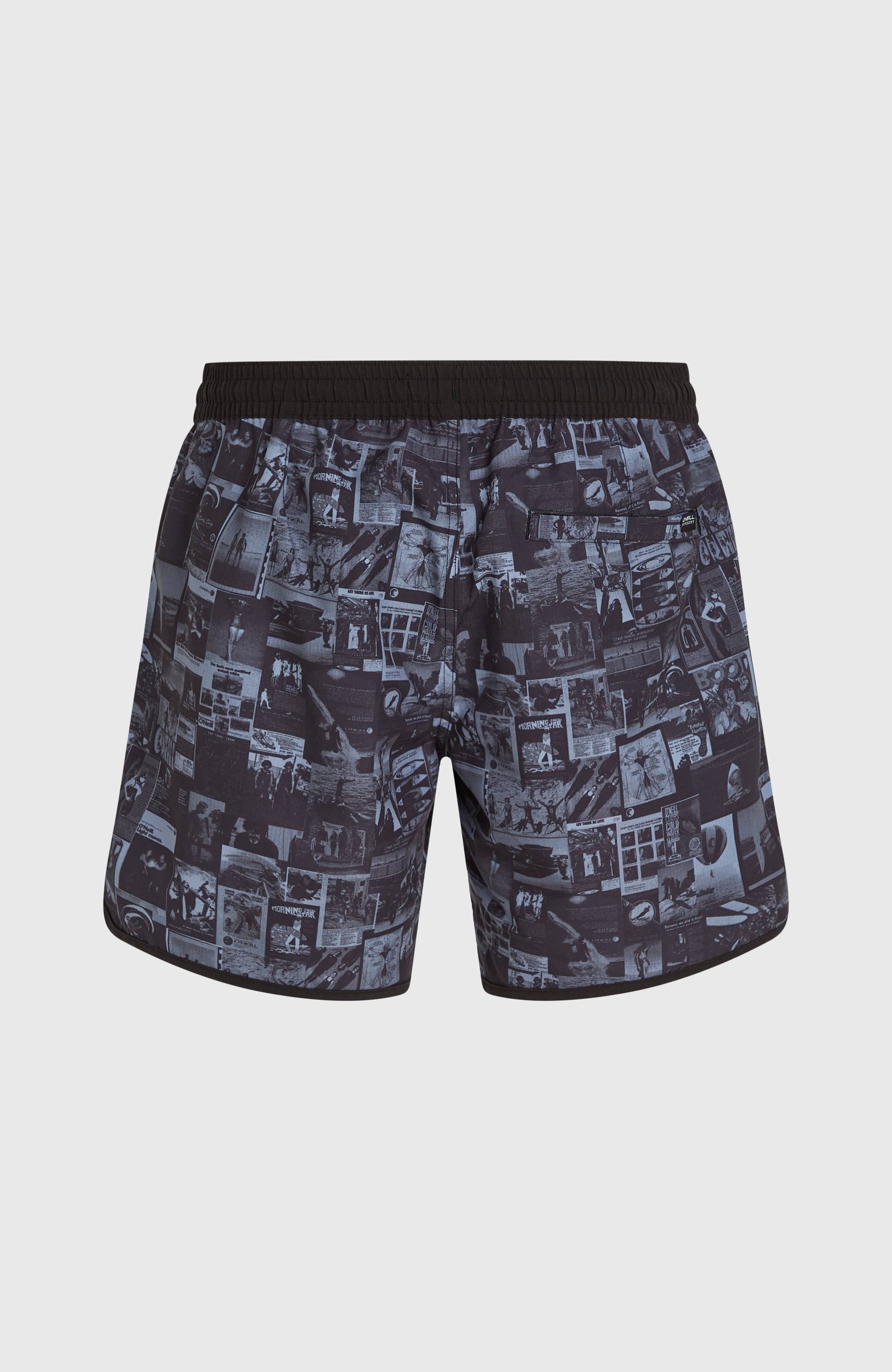 O'Riginals Scallop 16'' Swimshorts Men Black Out Heritage AOP
