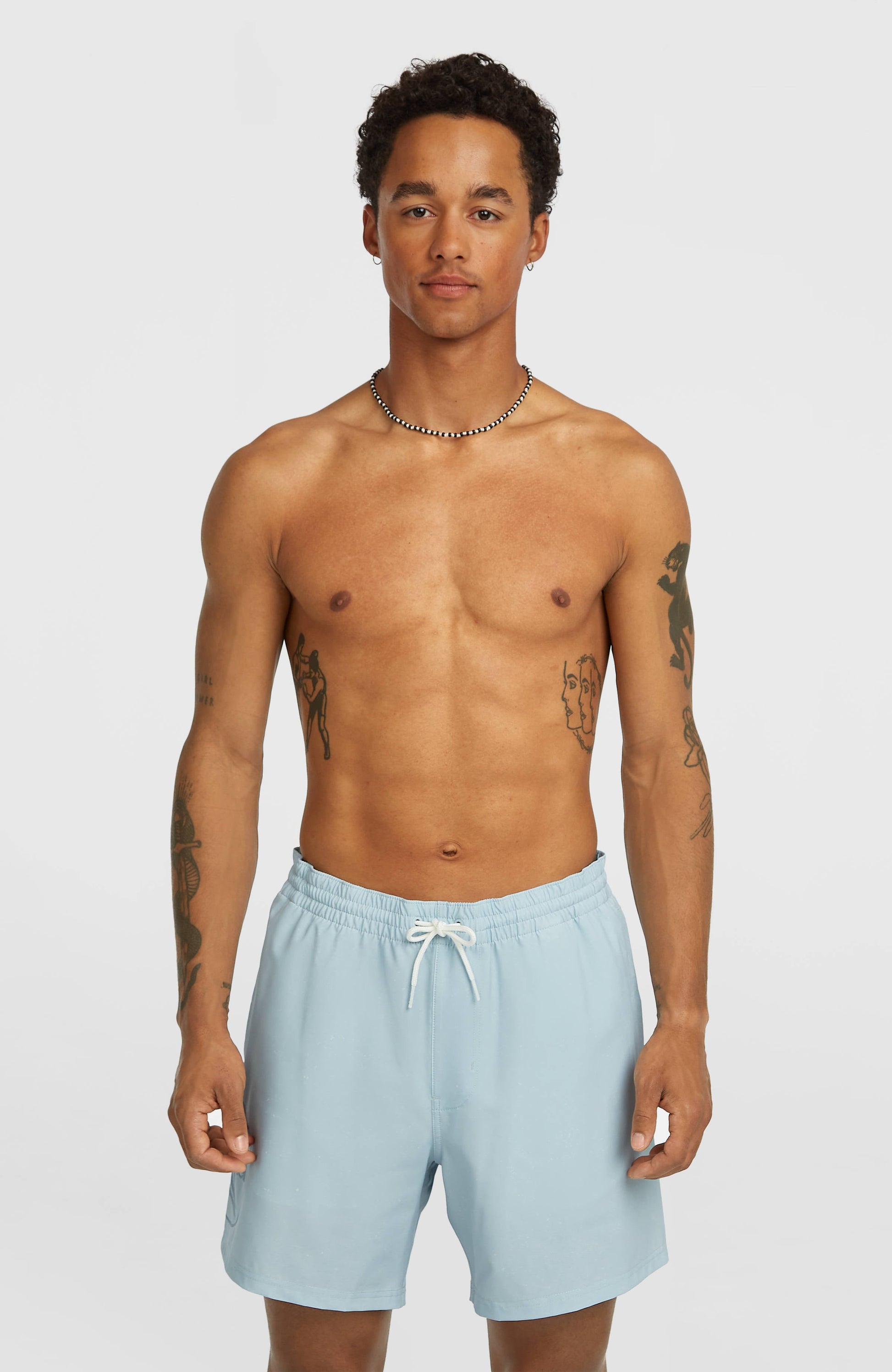 O'Riginals Cali Ocean 16'' Swimshorts Men Light Blue O'iginals Acid Wash