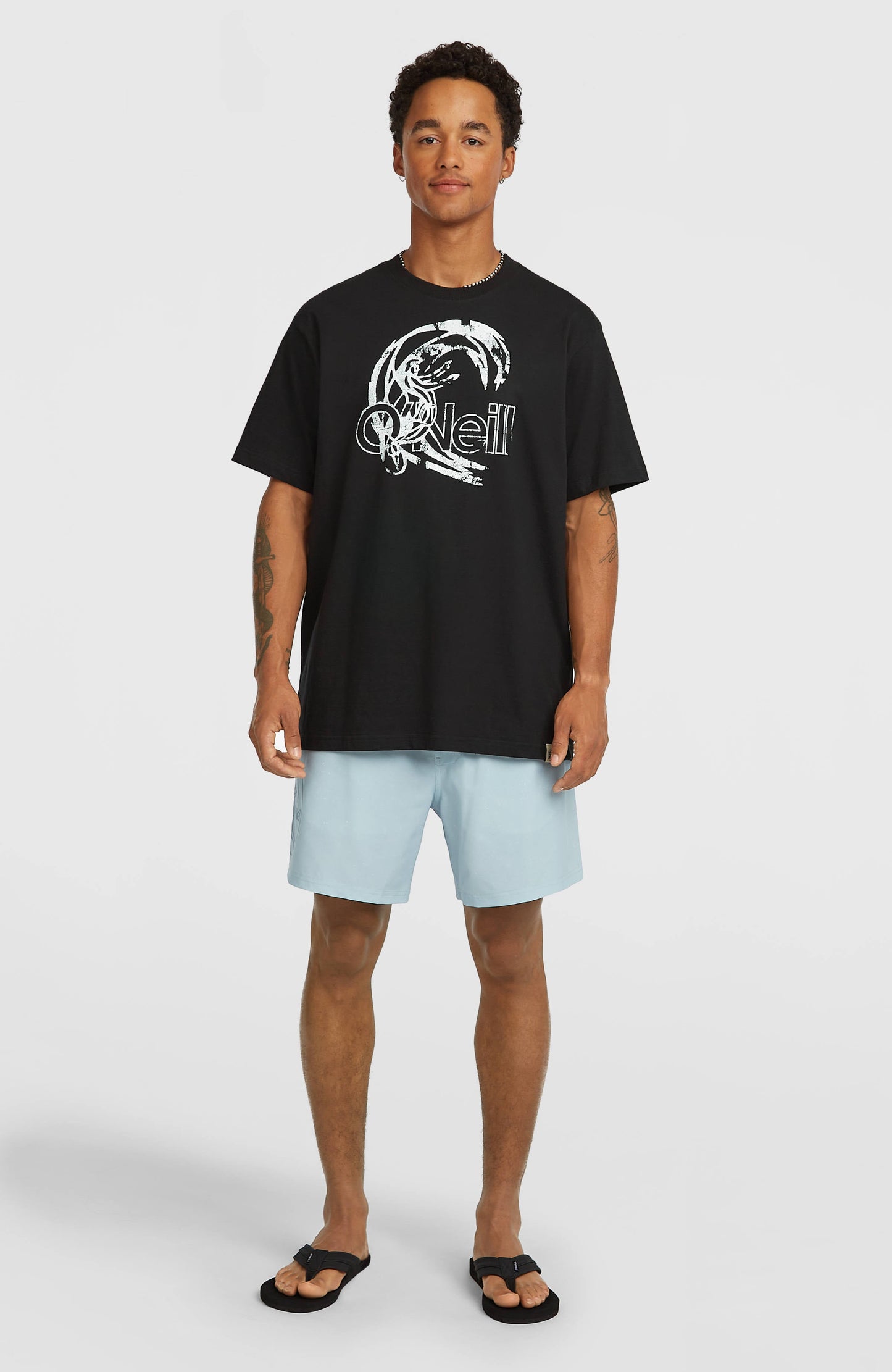 O'Riginals Cali Ocean 16'' Swimshorts Men Light Blue O'iginals Acid Wash
