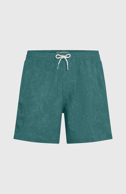O'Riginals Cali Ocean 16'' Swimshorts Men Green Originals Acid Wash