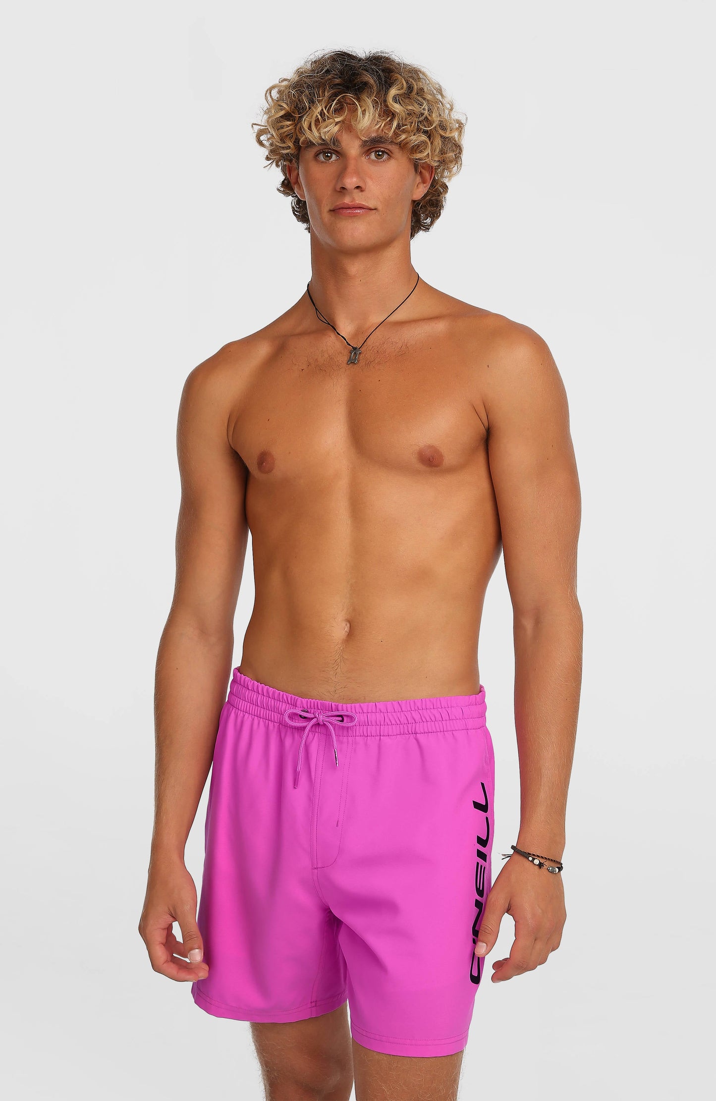 O'Neill Logo 16'' Swimshorts Men Electric Fuschia
