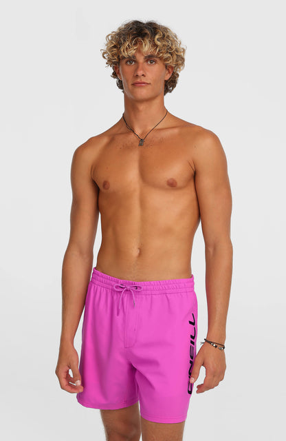 O'Neill Logo 16'' Swimshorts Men Electric Fuschia
