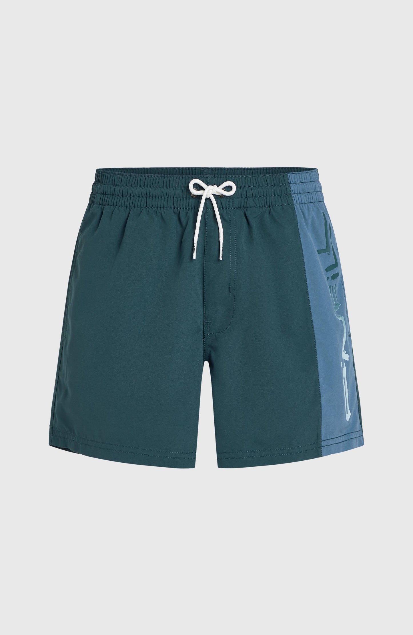 Retro 14'' Swim Shorts Men Alma Steel Colour Block